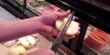 Crazy Sushi Chef Cutting An Apple
